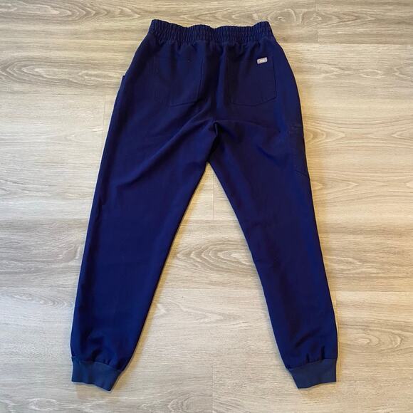 FIGS Navy Blue Zamora Jogger Catarina Top Scrub Set Uniform Women's size Medium - Picture 12 of 14